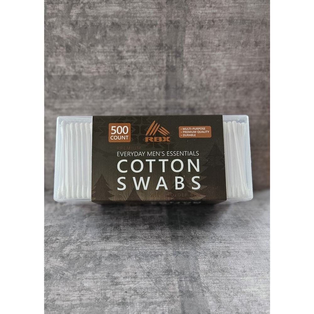 Reebok 500 Count Cotton Swabs